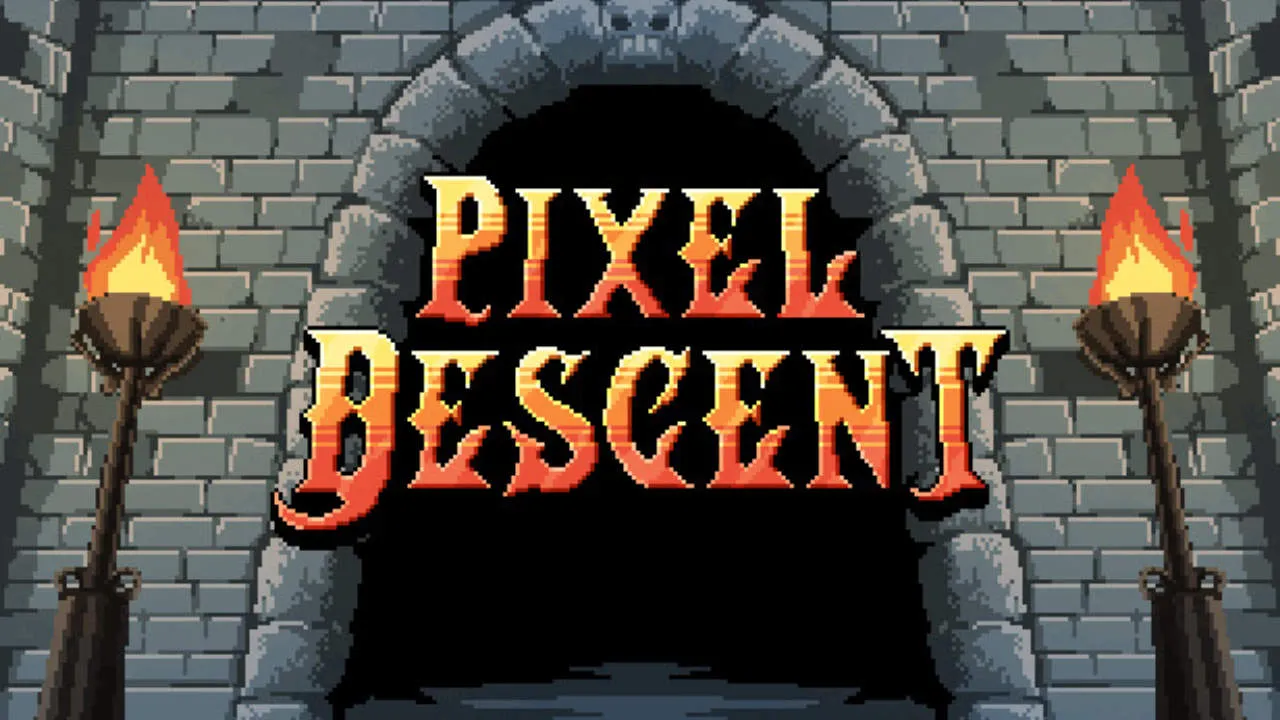 Pixel Descent Gameplay Screenshot
