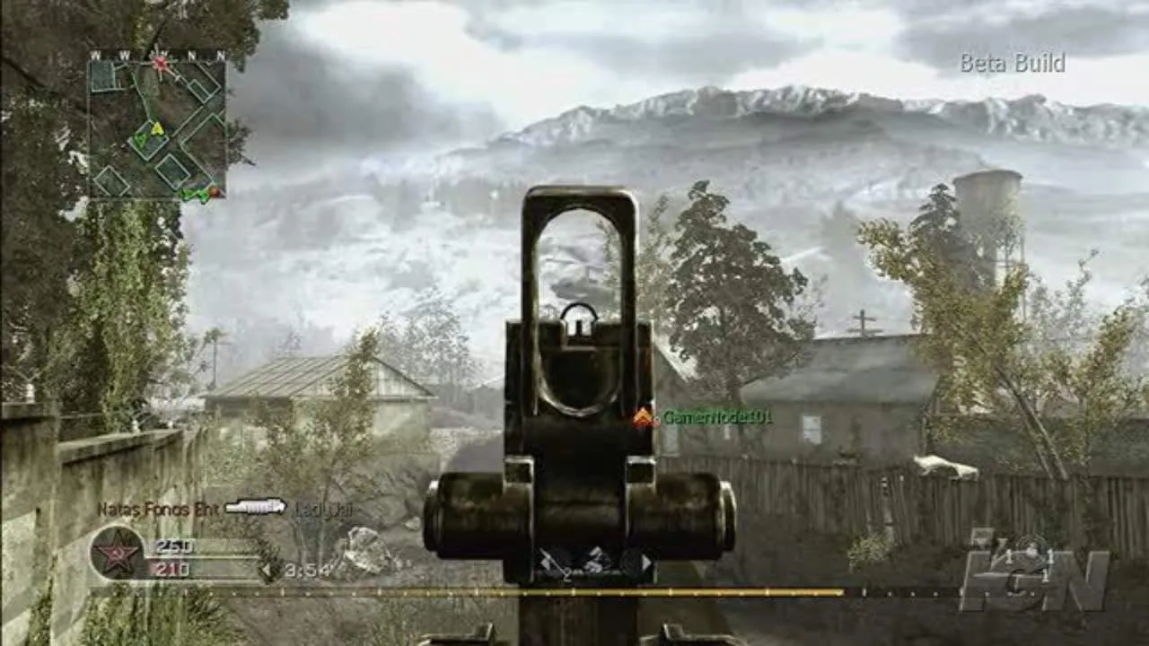 Call of Duty 4: Modern Warfare Gameplay Screenshot