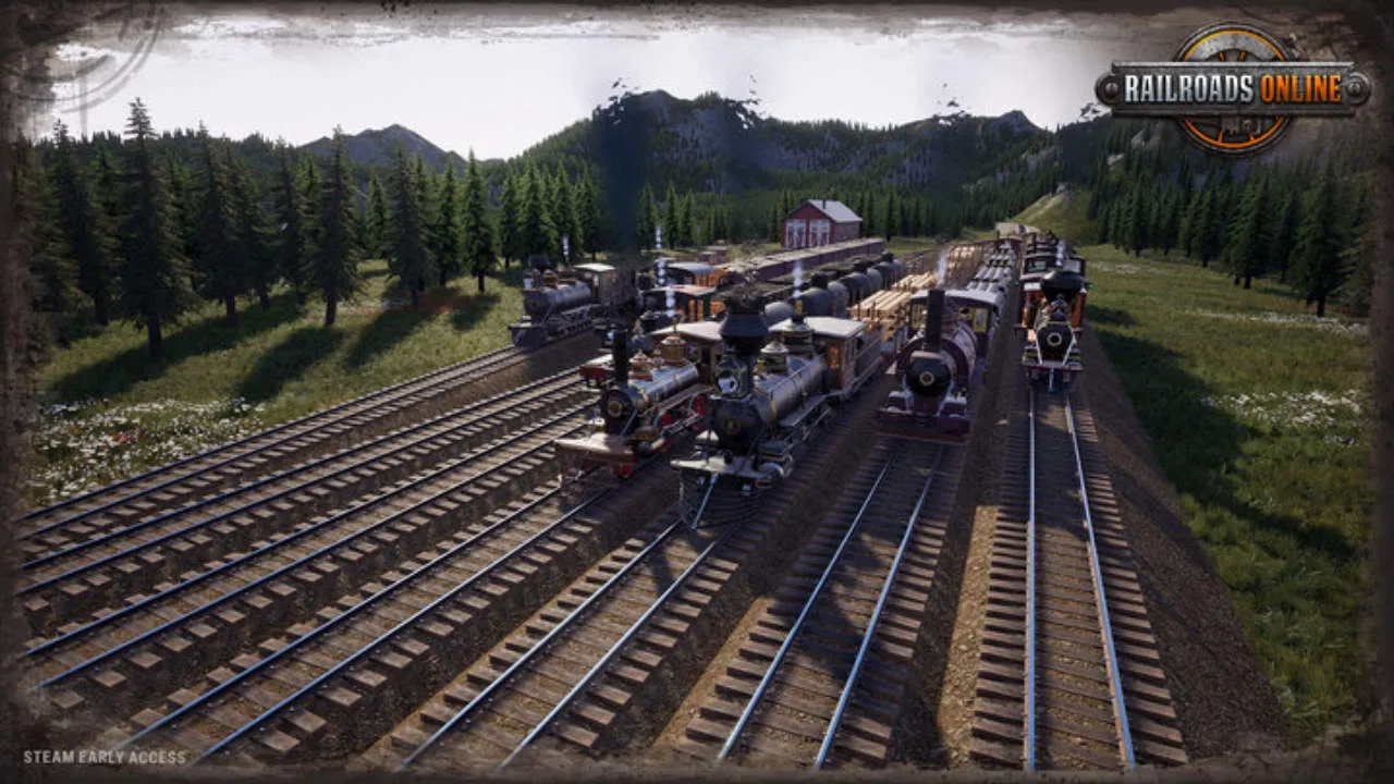 Railroads Online Gameplay Screenshot