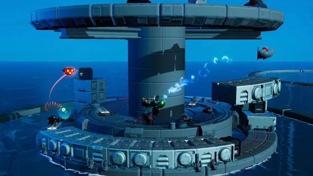 Orbital Bullet – The 360° Rogue-lite Gameplay Screenshot