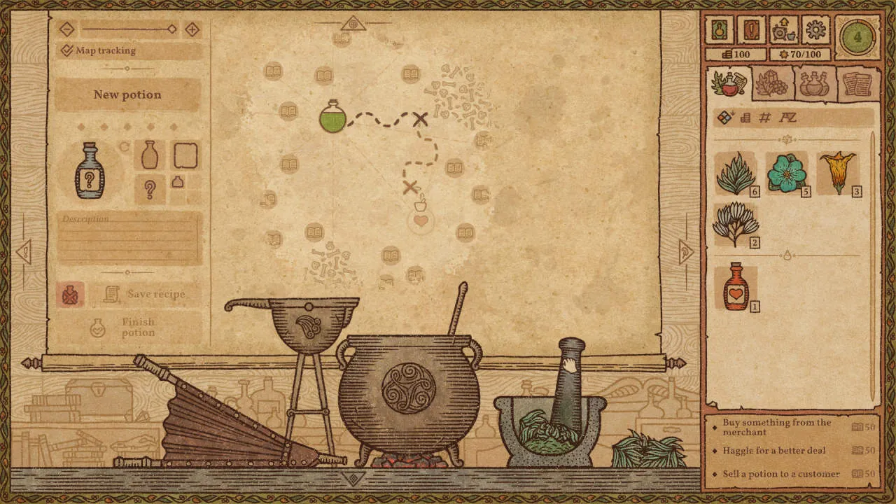 Potion Craft: Alchemist Simulator Gameplay Screenshot
