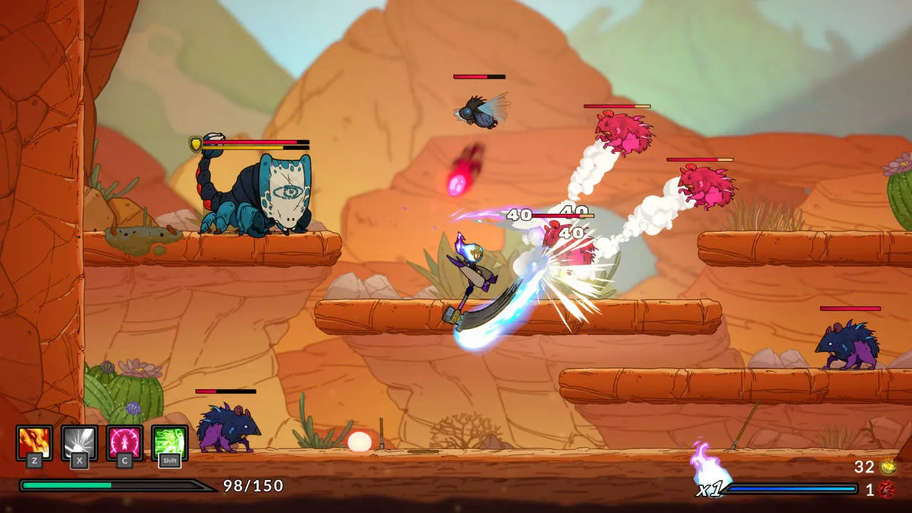 Spiritfall Gameplay Screenshot