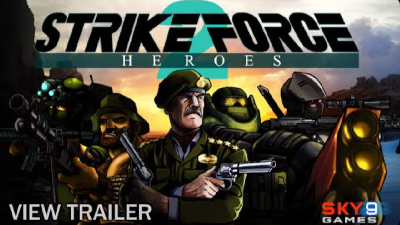 Strike Force Heroes Gameplay Screenshot