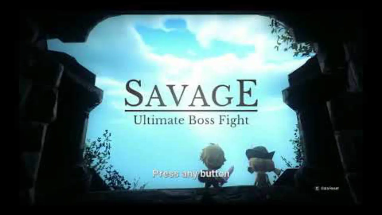 Savage: Ultimate Boss Fight Gameplay Screenshot
