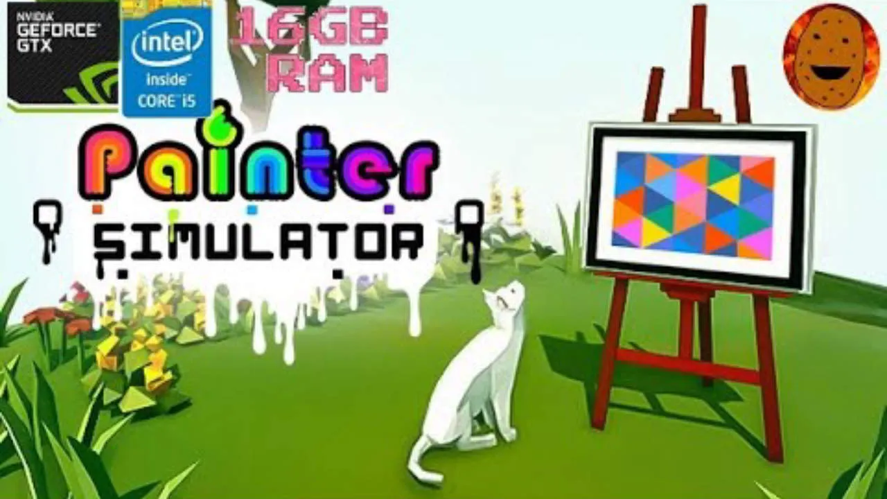 Painter Simulator Gameplay Screenshot
