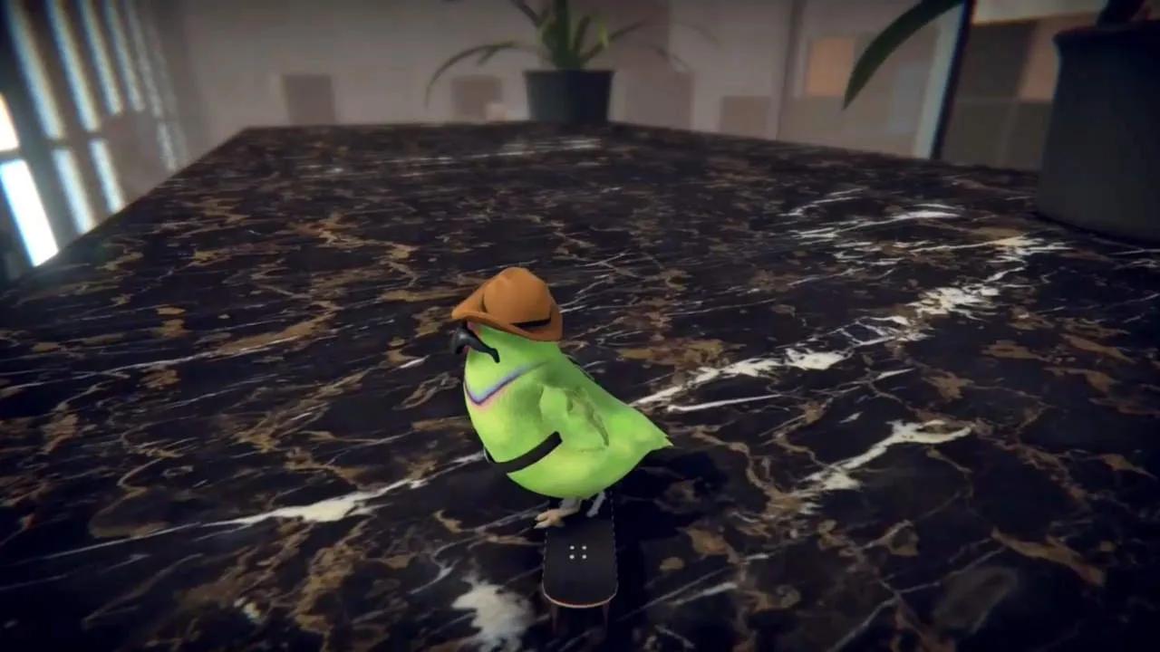 SkateBIRD Gameplay Screenshot