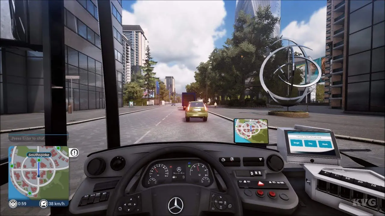 Bus Simulator 18 Gameplay Screenshot