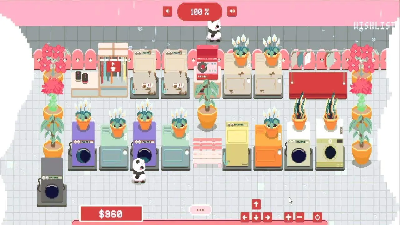 Bao Bao’s Cozy Laundromat Gameplay Screenshot
