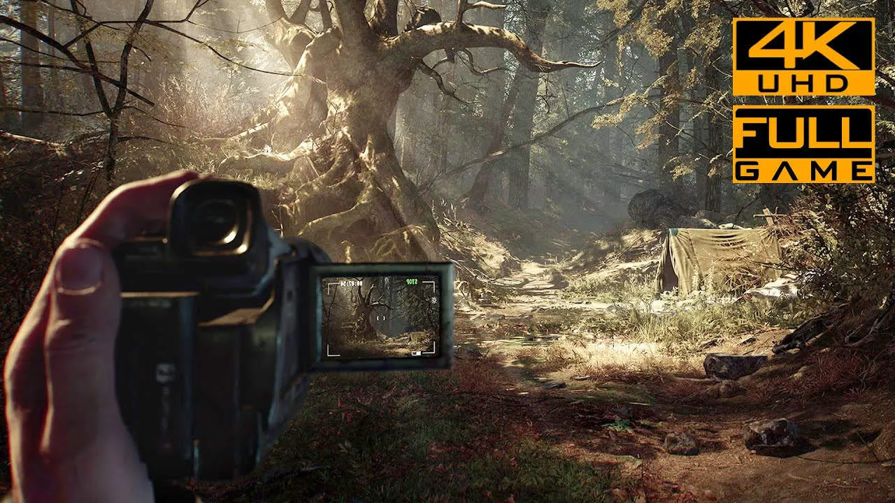 Blair Witch Gameplay Screenshot