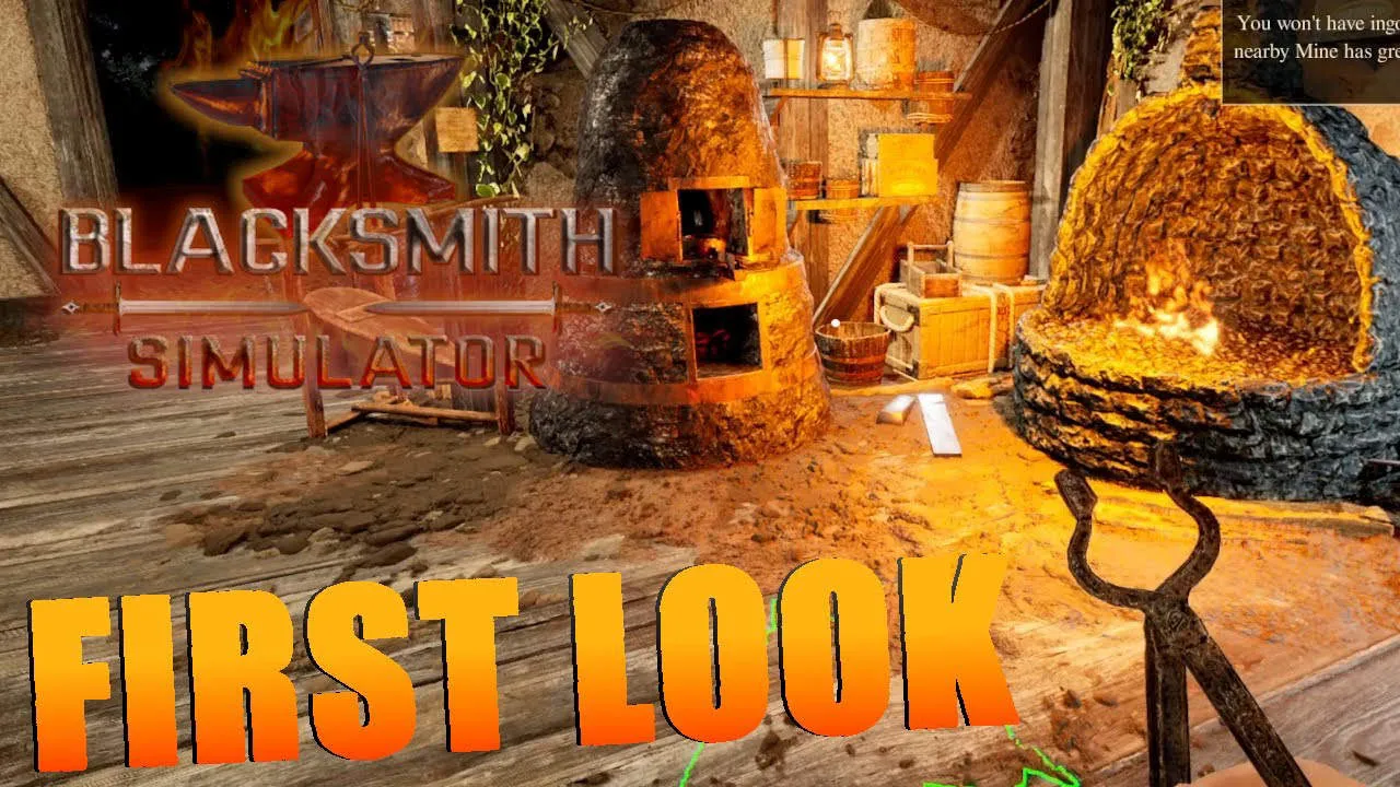 Blacksmith Simulator Gameplay Screenshot