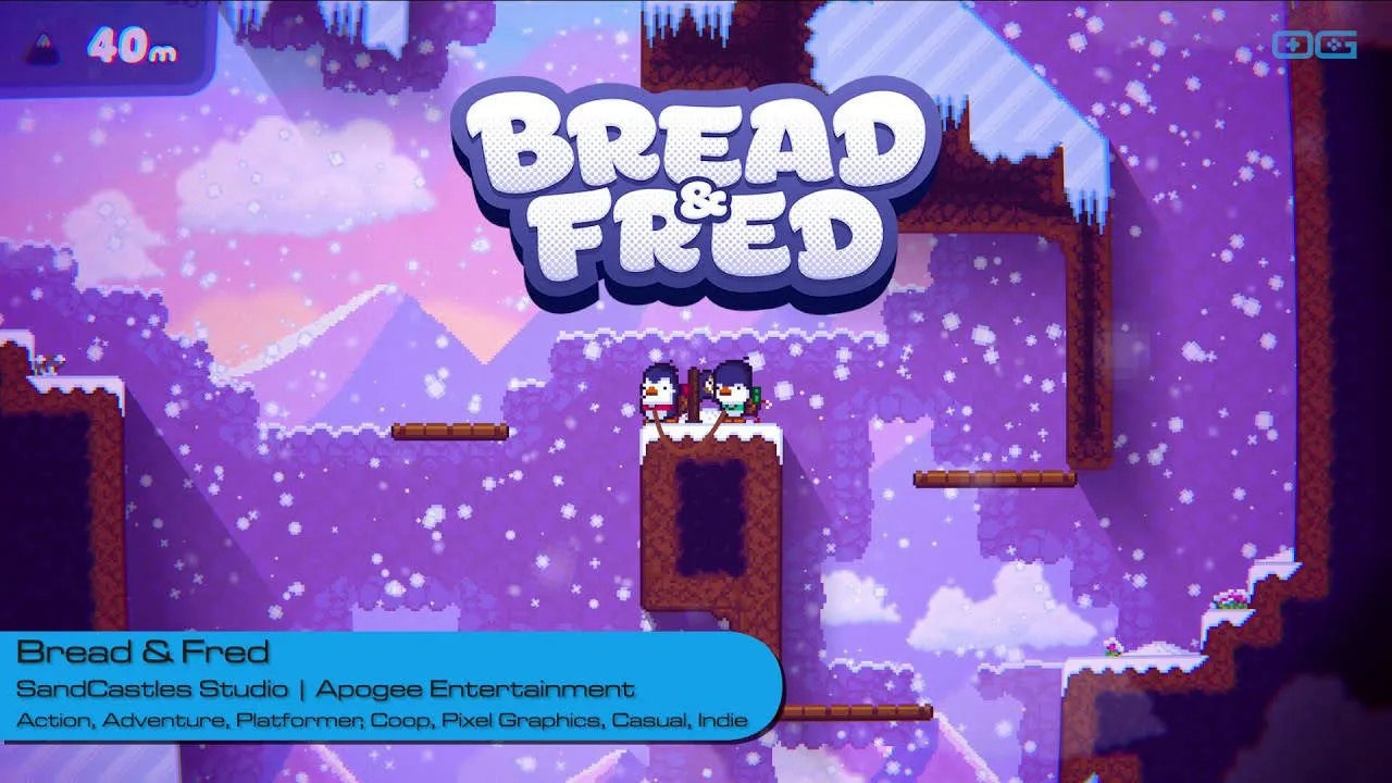 Bread & Fred Gameplay Screenshot