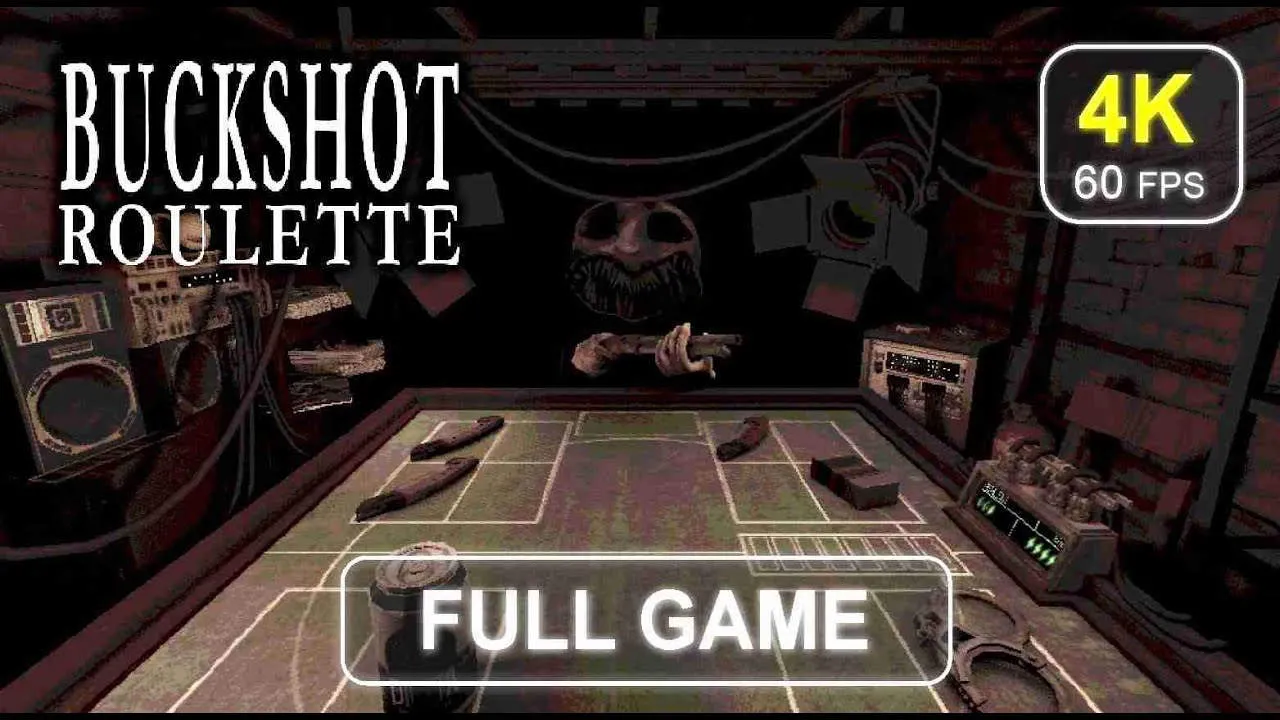 Buckshot Roulette Gameplay Screenshot