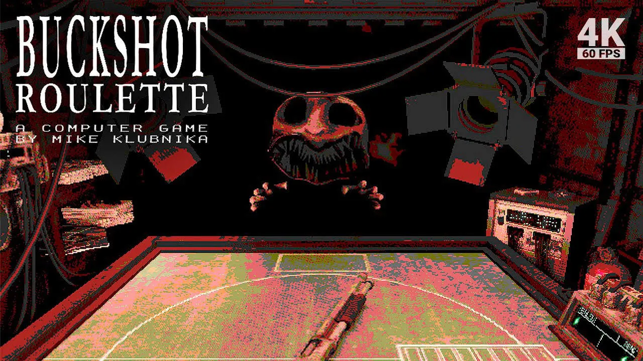 Buckshot Roulette Gameplay Screenshot