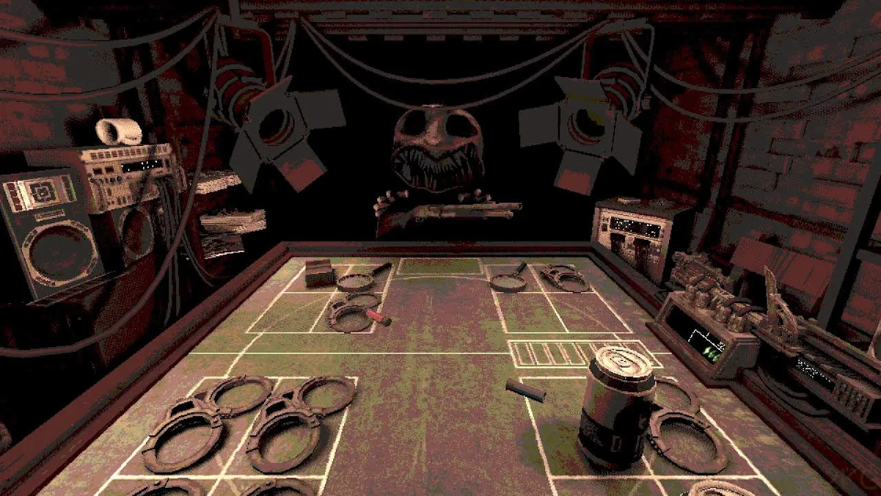 Buckshot Roulette Gameplay Screenshot