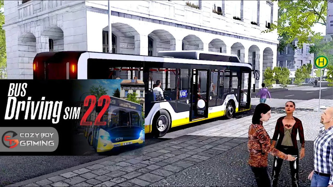 Bus Driving Sim 22 Gameplay Screenshot