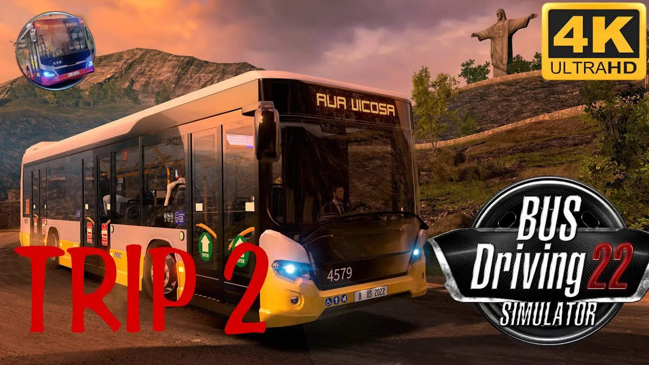 Bus Driving Sim 22 Gameplay Screenshot