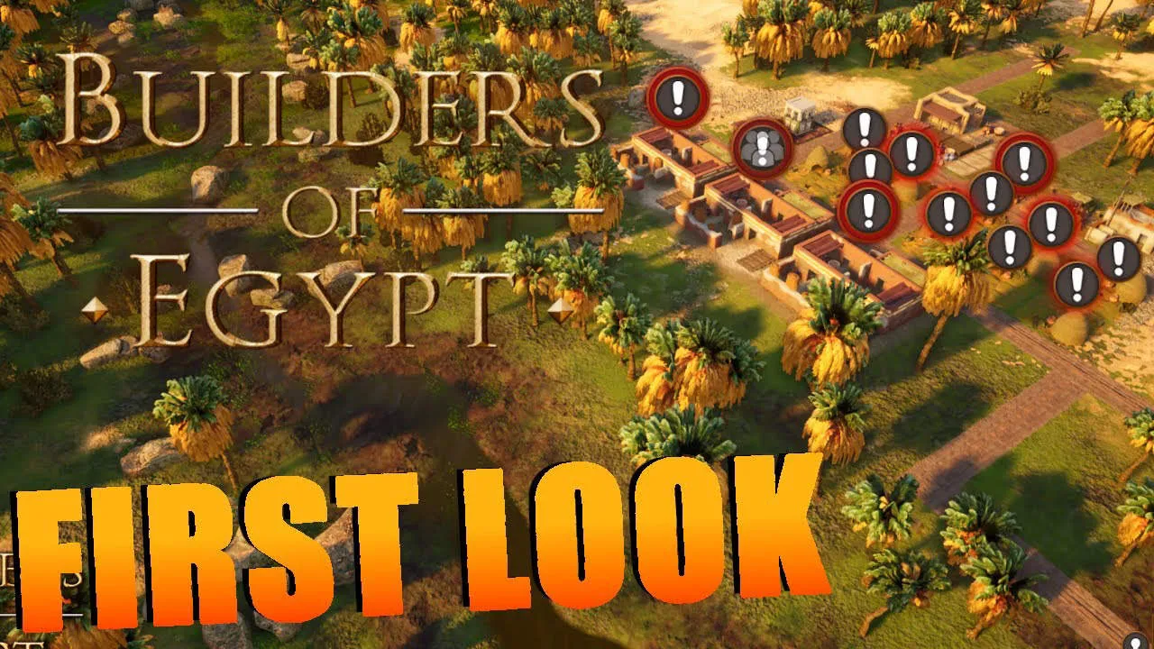 Builders of Egypt Gameplay Screenshot