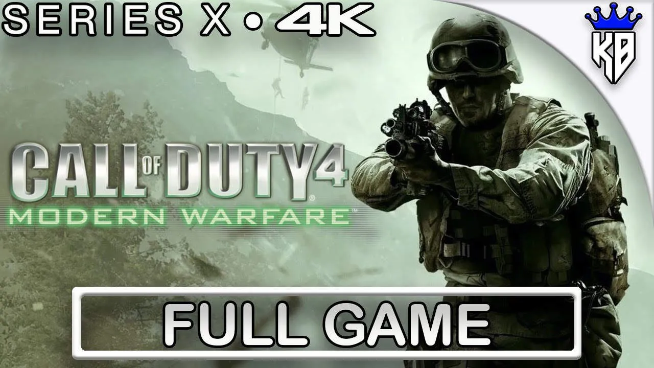 Call of Duty 4: Modern Warfare Gameplay Screenshot