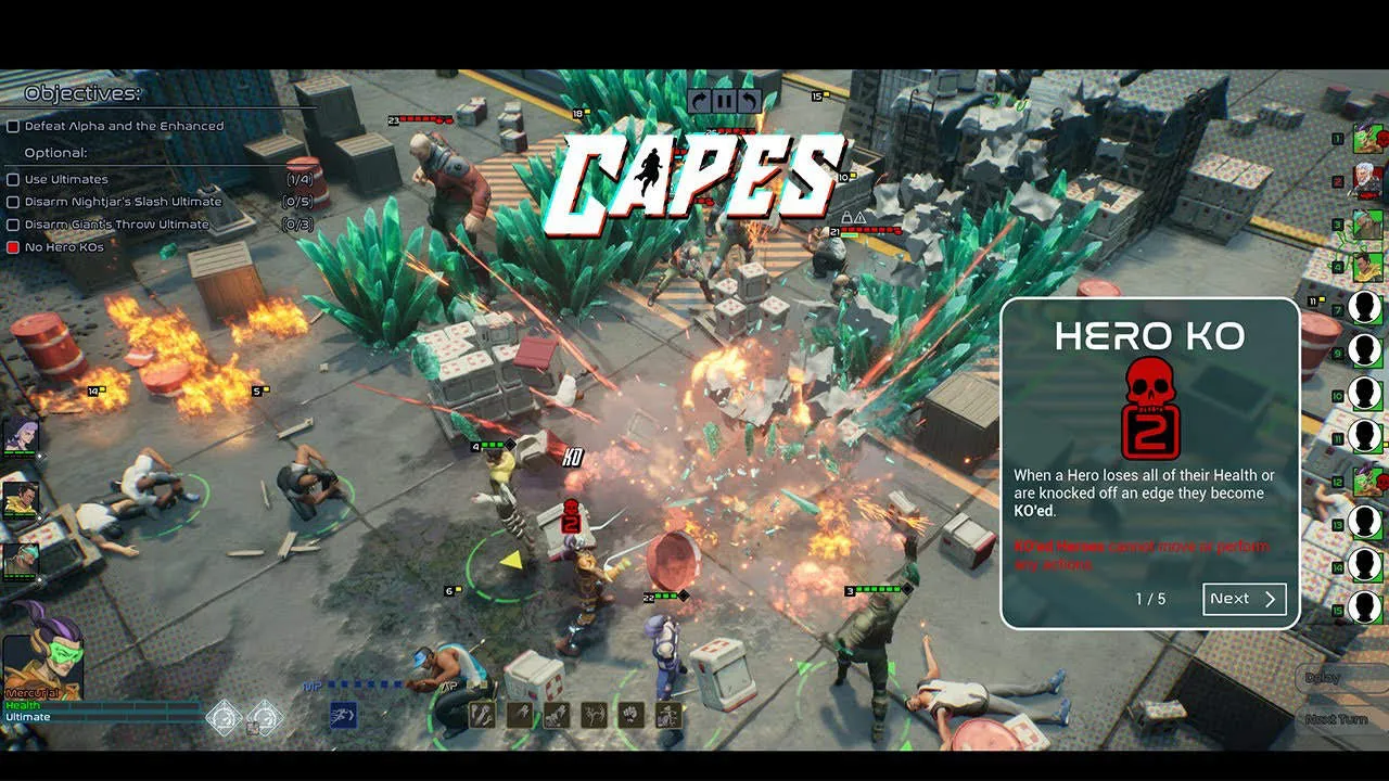 Capes Gameplay Screenshot