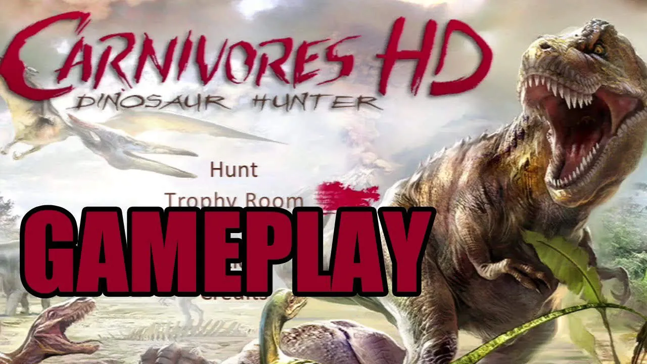 Carnivores: Dinosaur Hunt Gameplay Screenshot