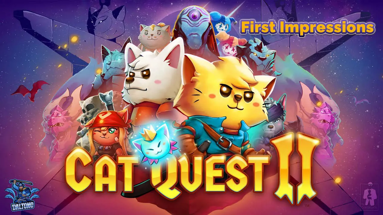 Cat Quest II Gameplay Screenshot