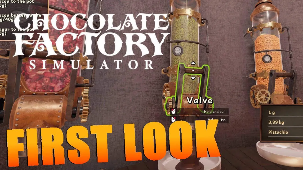 Chocolate Factory Simulator Gameplay Screenshot