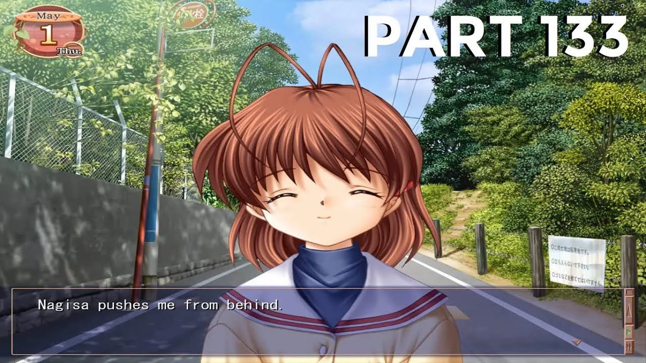 CLANNAD Gameplay Screenshot