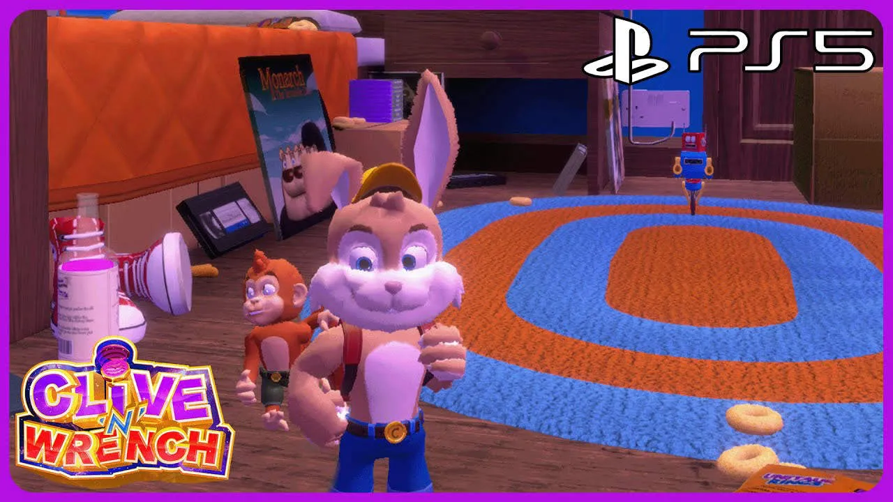 Clive ‘N’ Wrench Gameplay Screenshot