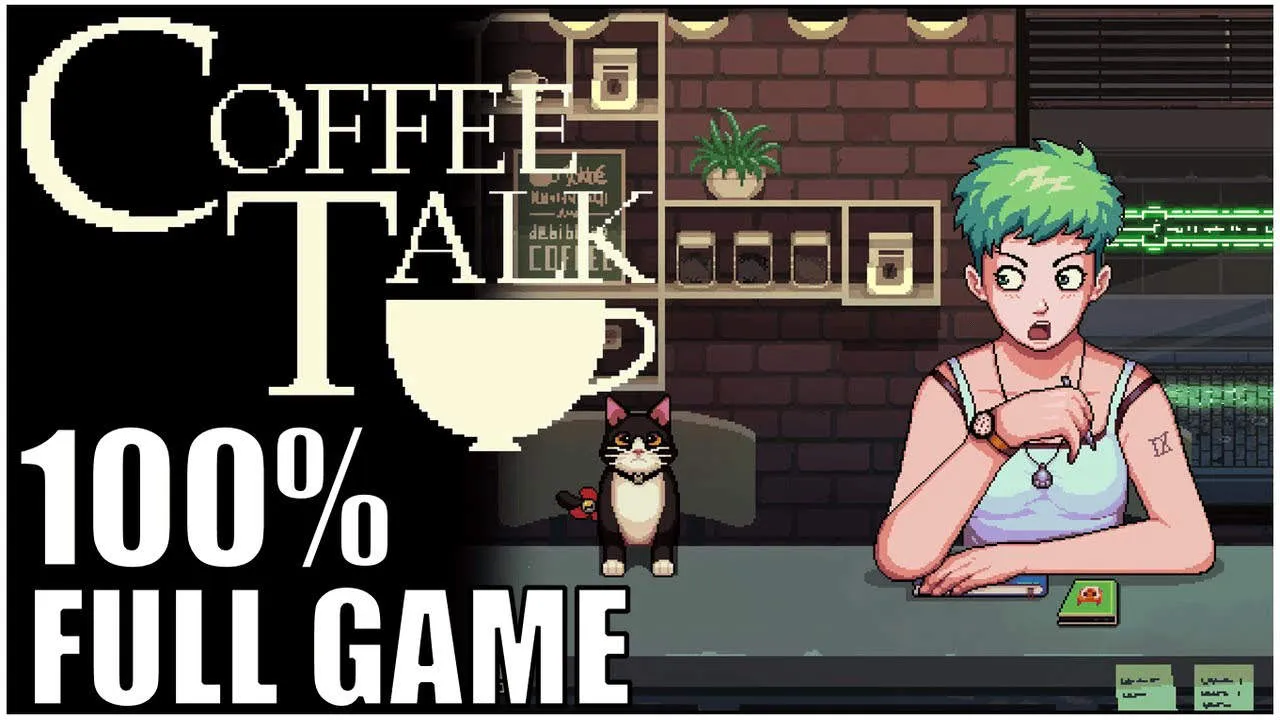 Coffee Talk Gameplay Screenshot