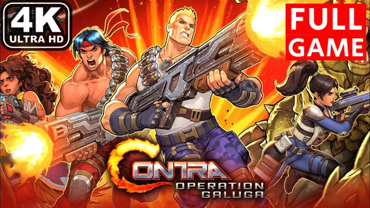 Contra: Operation Galuga Gameplay Screenshot
