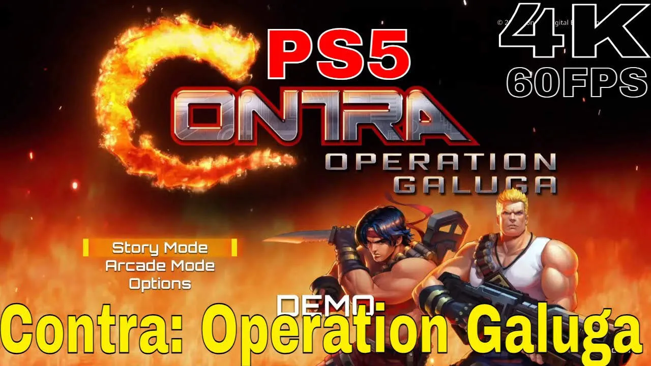 Contra: Operation Galuga Gameplay Screenshot
