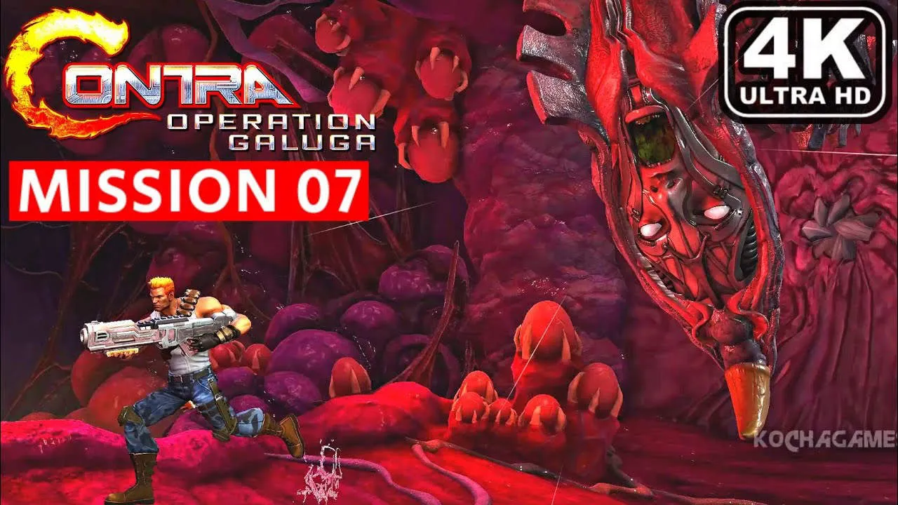 Contra: Operation Galuga Gameplay Screenshot