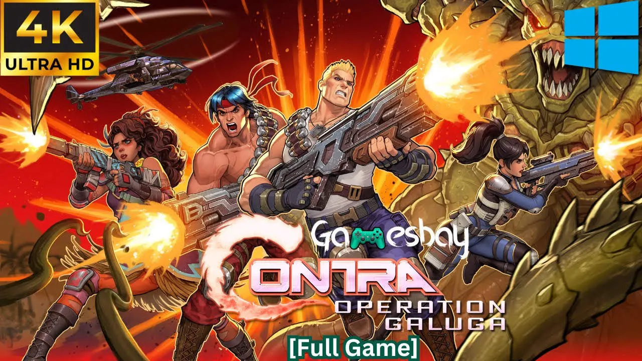 Contra: Operation Galuga Gameplay Screenshot