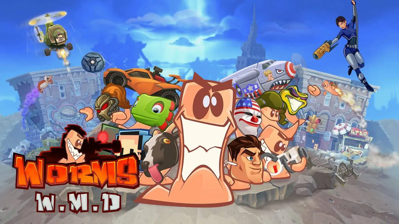Worms W.M.D Gameplay Screenshot