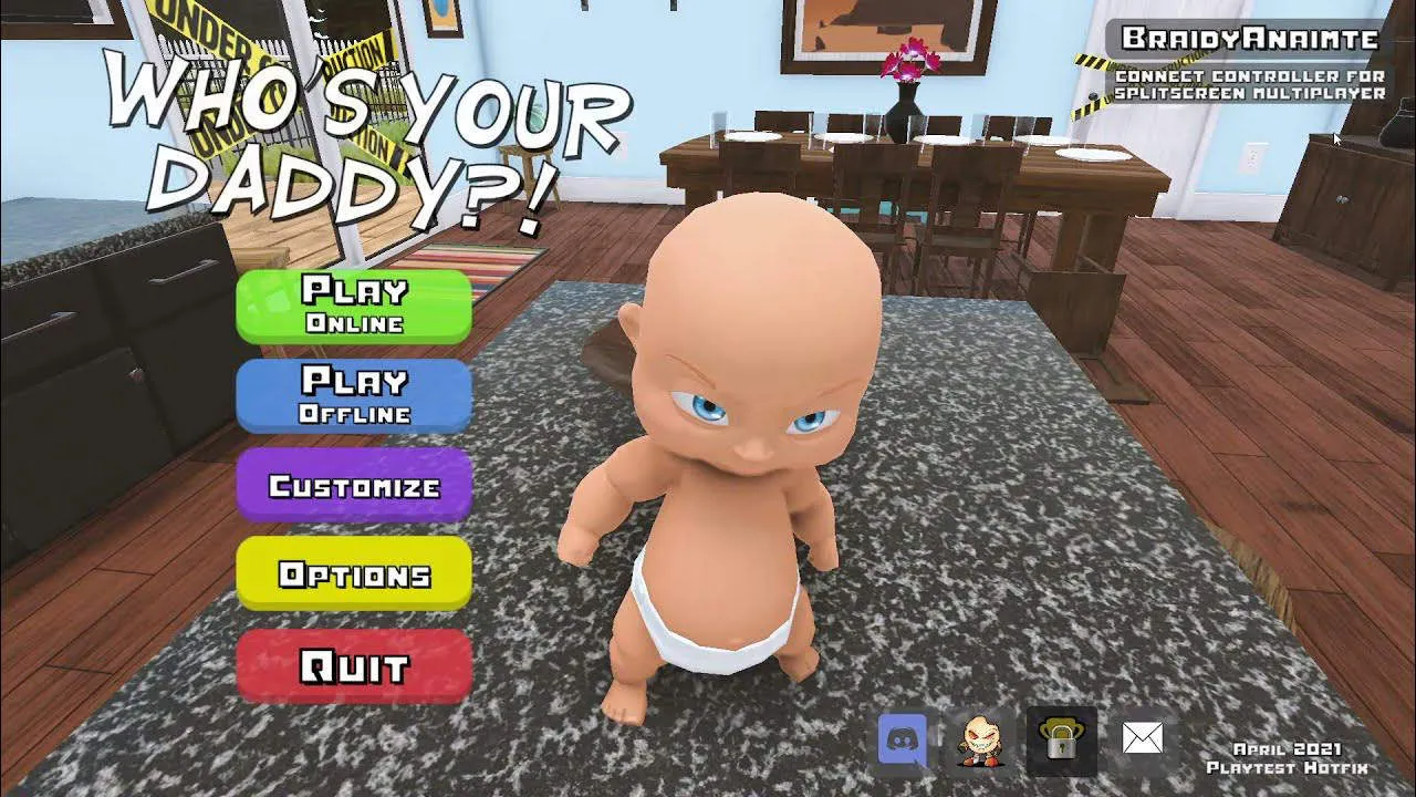 Who’s Your Daddy Gameplay Screenshot