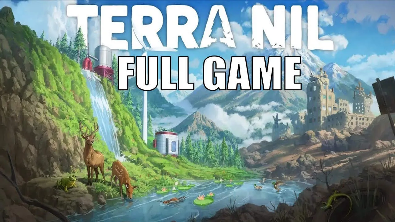 Terra Nil Gameplay Screenshot