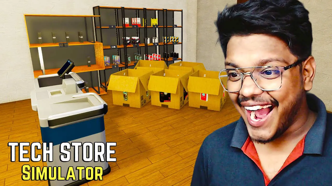 Tech Store Simulator Gameplay Screenshot