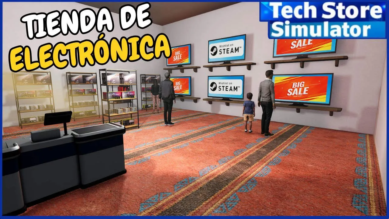 Tech Store Simulator Gameplay Screenshot