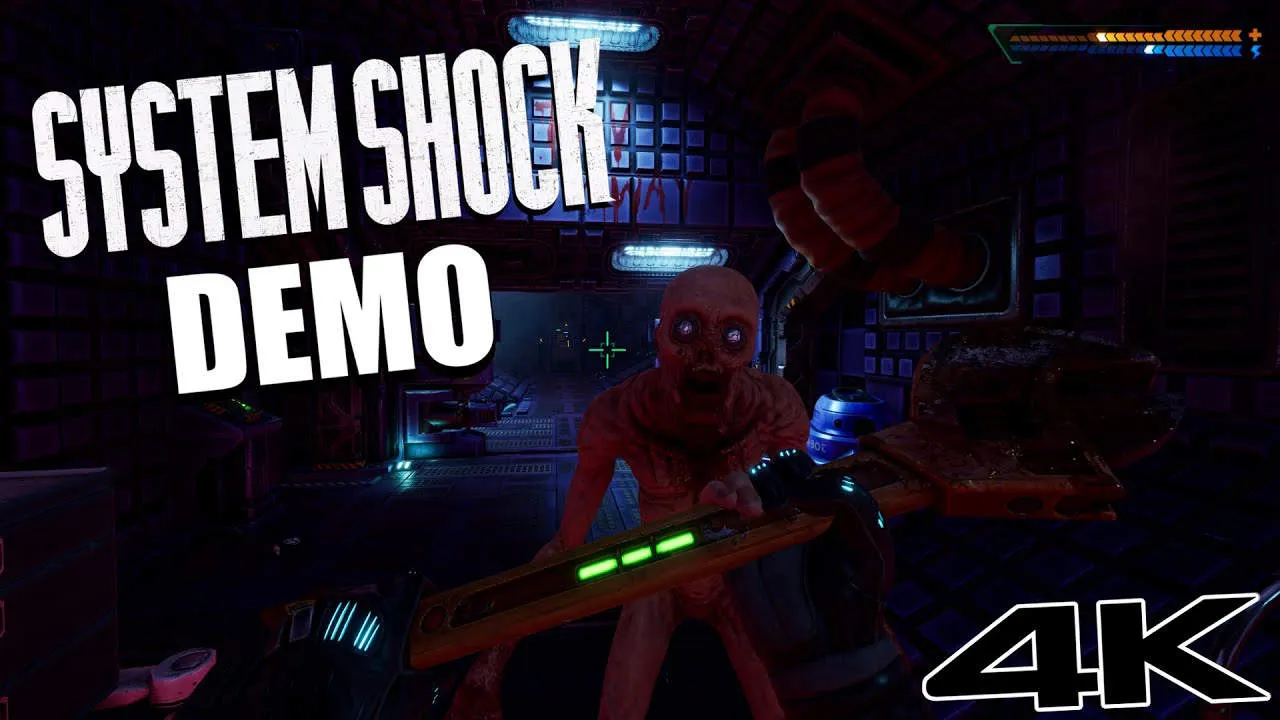 System Shock Remake Gameplay Screenshot