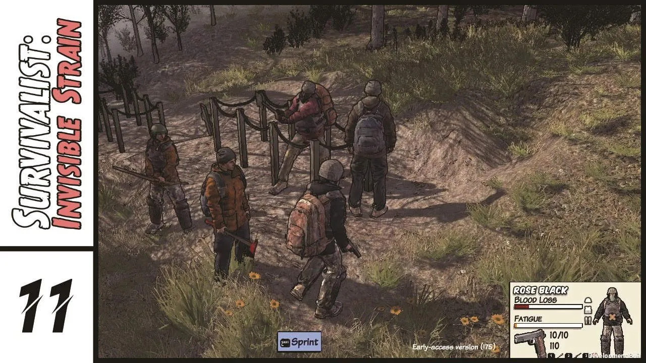 Survivalist: Invisible Strain Gameplay Screenshot