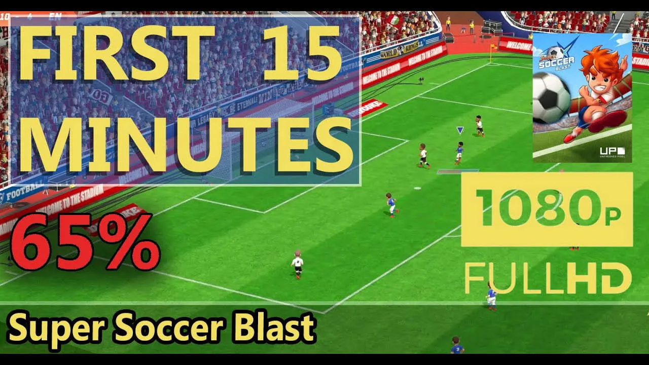 Super Soccer Blast Gameplay Screenshot