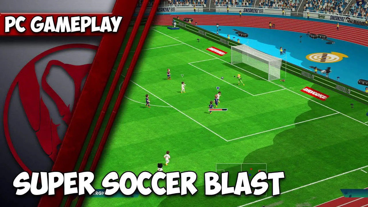 Super Soccer Blast Gameplay Screenshot