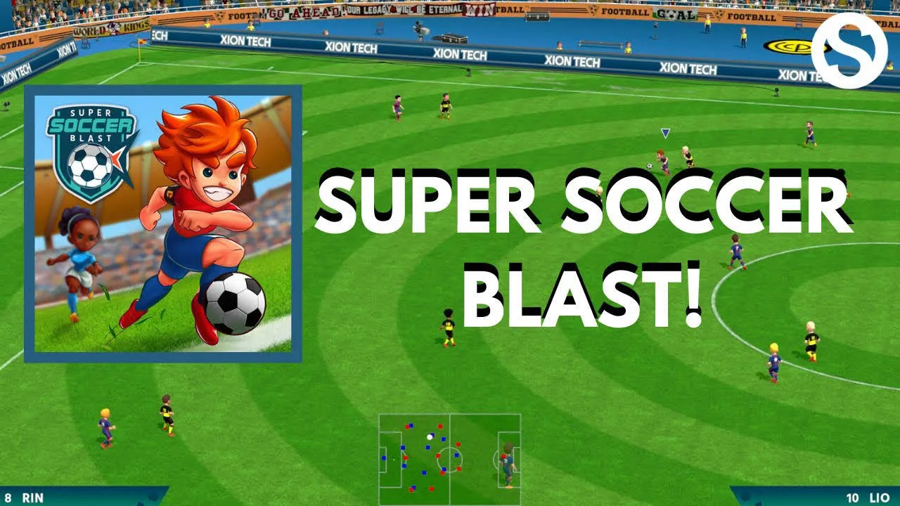 Super Soccer Blast Gameplay Screenshot