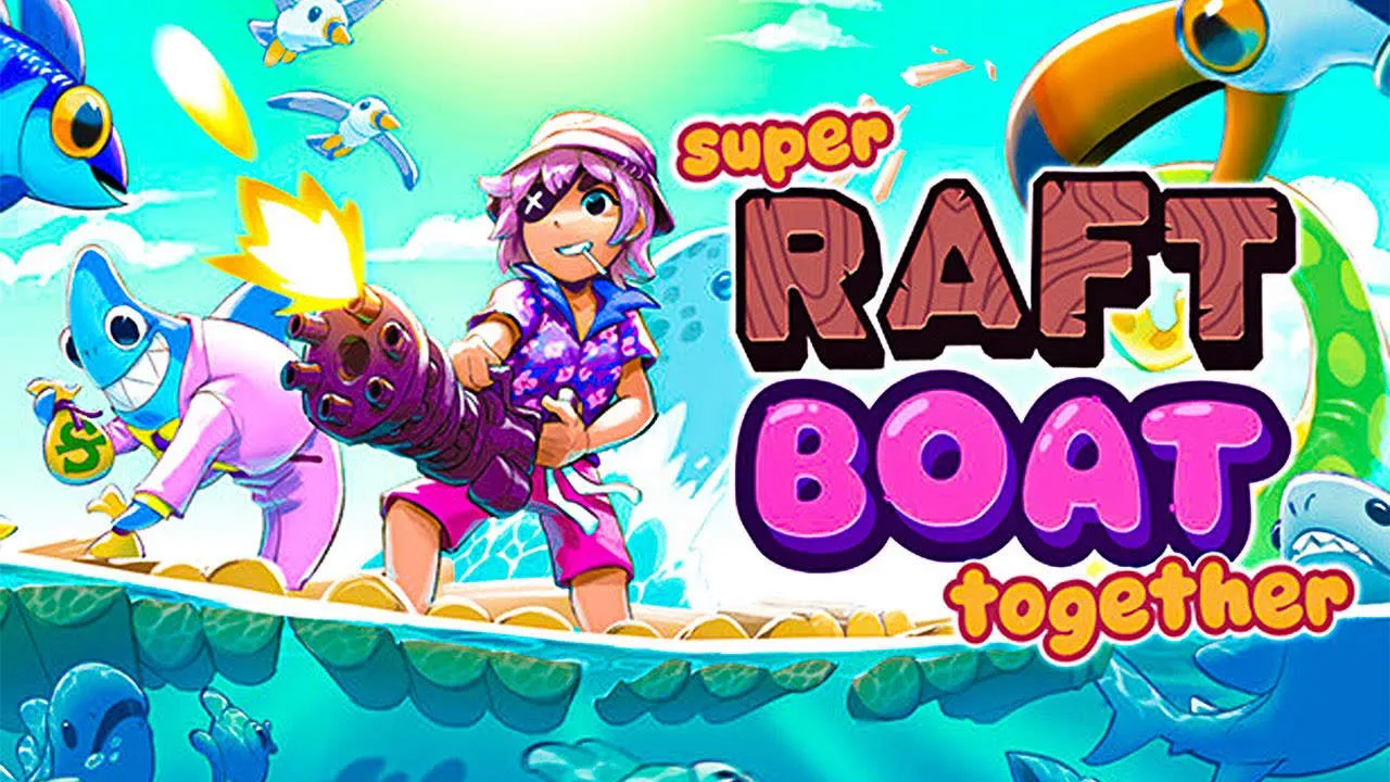 Super Raft Boat Together Gameplay Screenshot