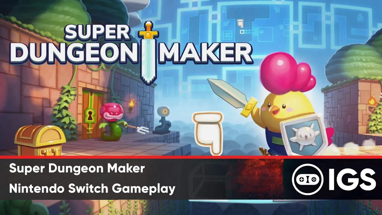 Super Dungeon Maker Gameplay Screenshot