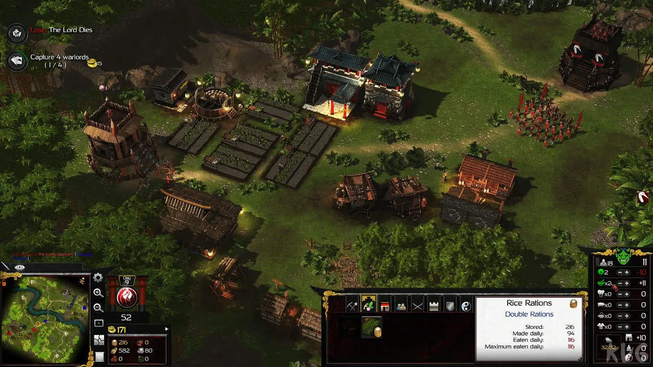 Stronghold: Warlords Gameplay Screenshot