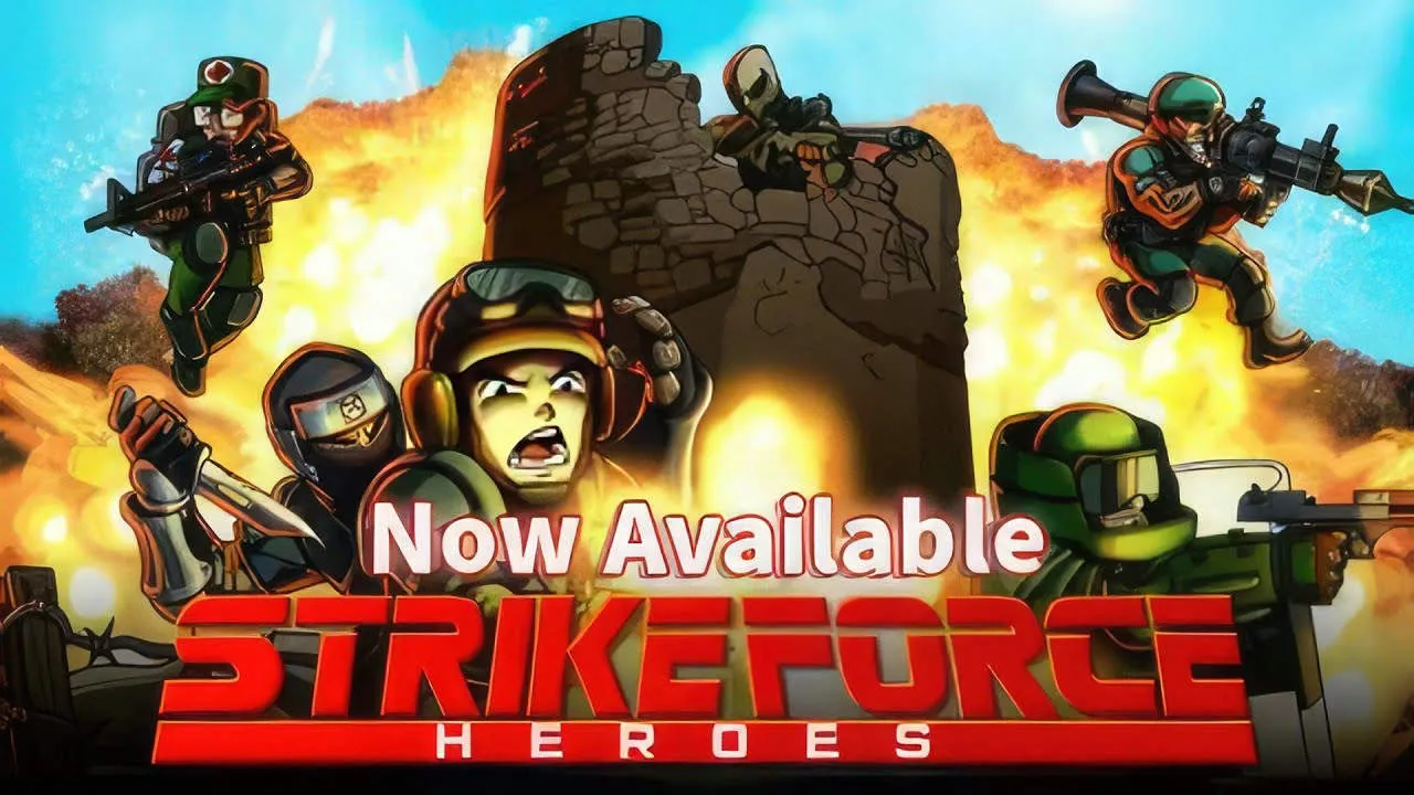 Strike Force Heroes Gameplay Screenshot