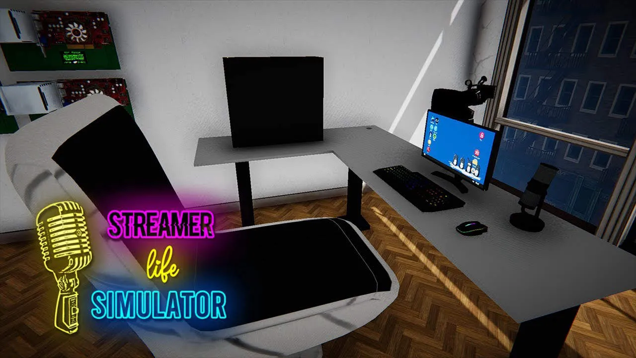 Streamer Life Simulator Gameplay Screenshot