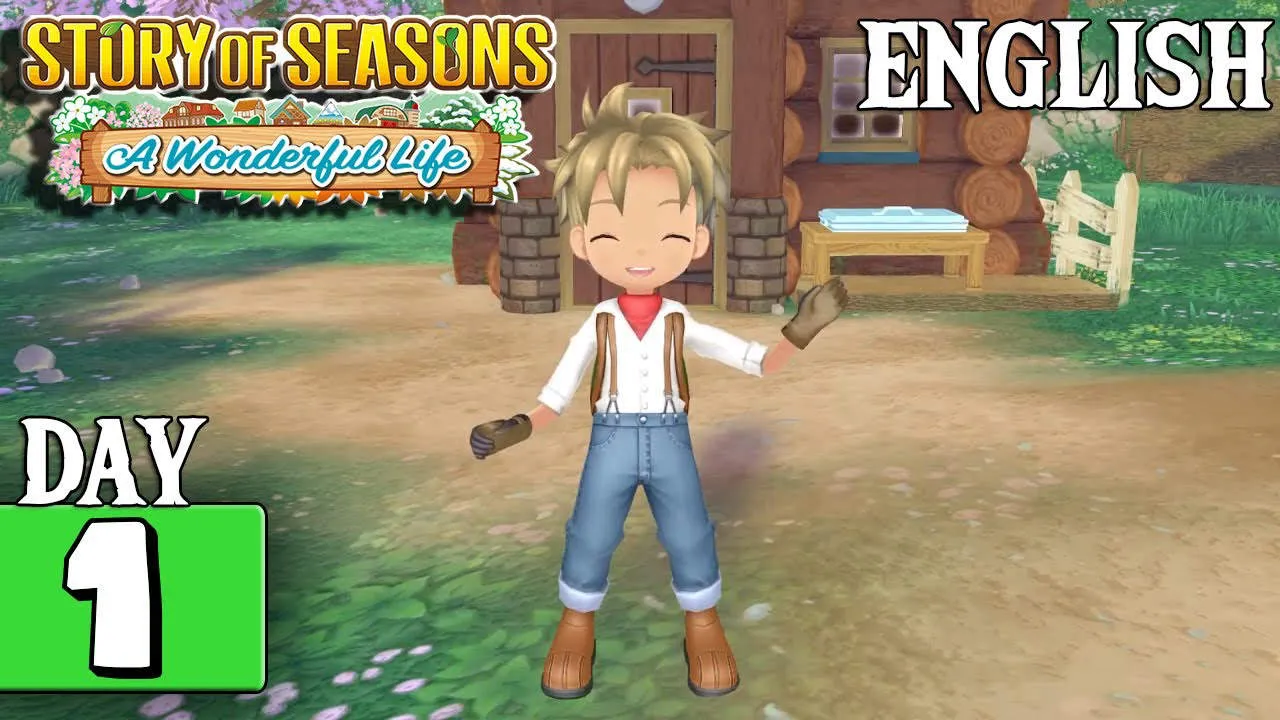 STORY OF SEASONS: A Wonderful Life Gameplay Screenshot