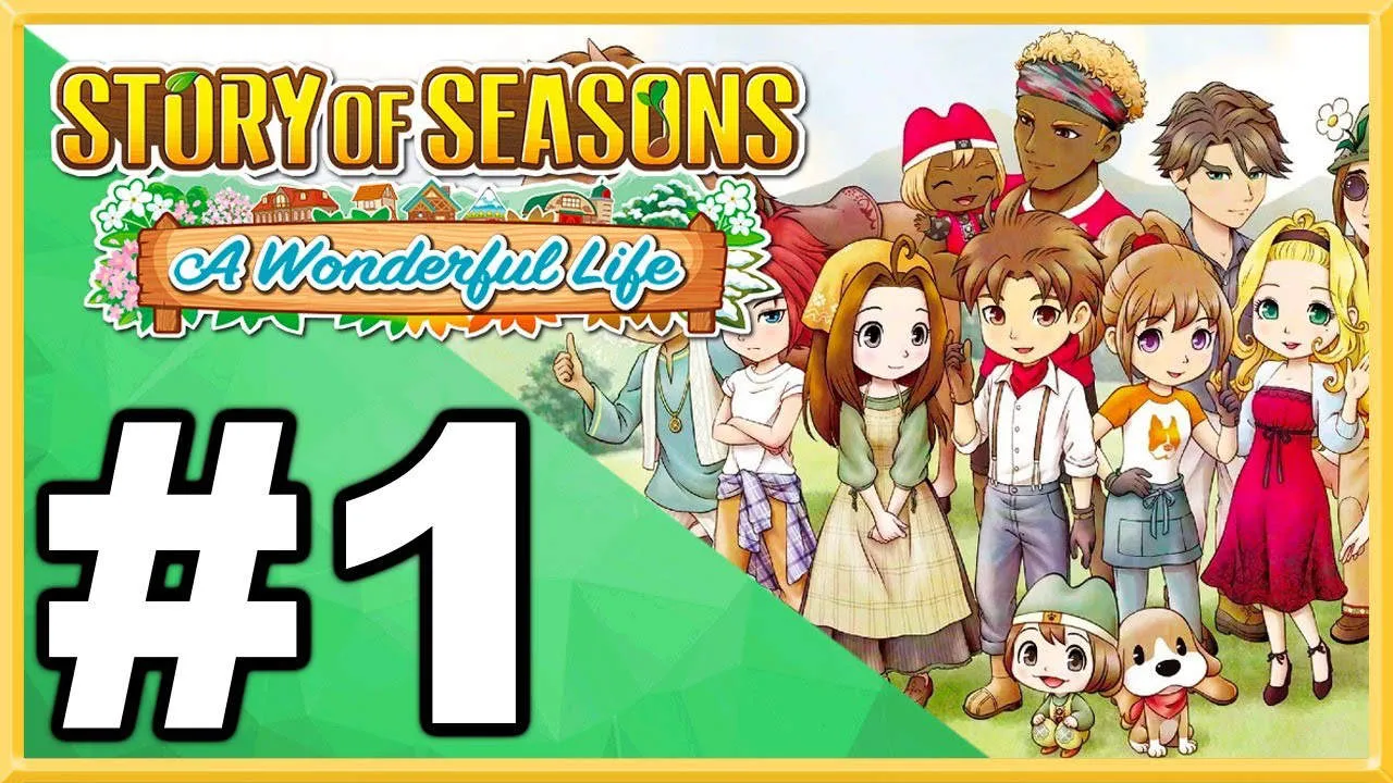 STORY OF SEASONS: A Wonderful Life Gameplay Screenshot